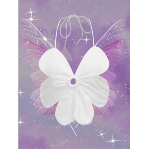 Flower Pattern Backless Knot Halter Top